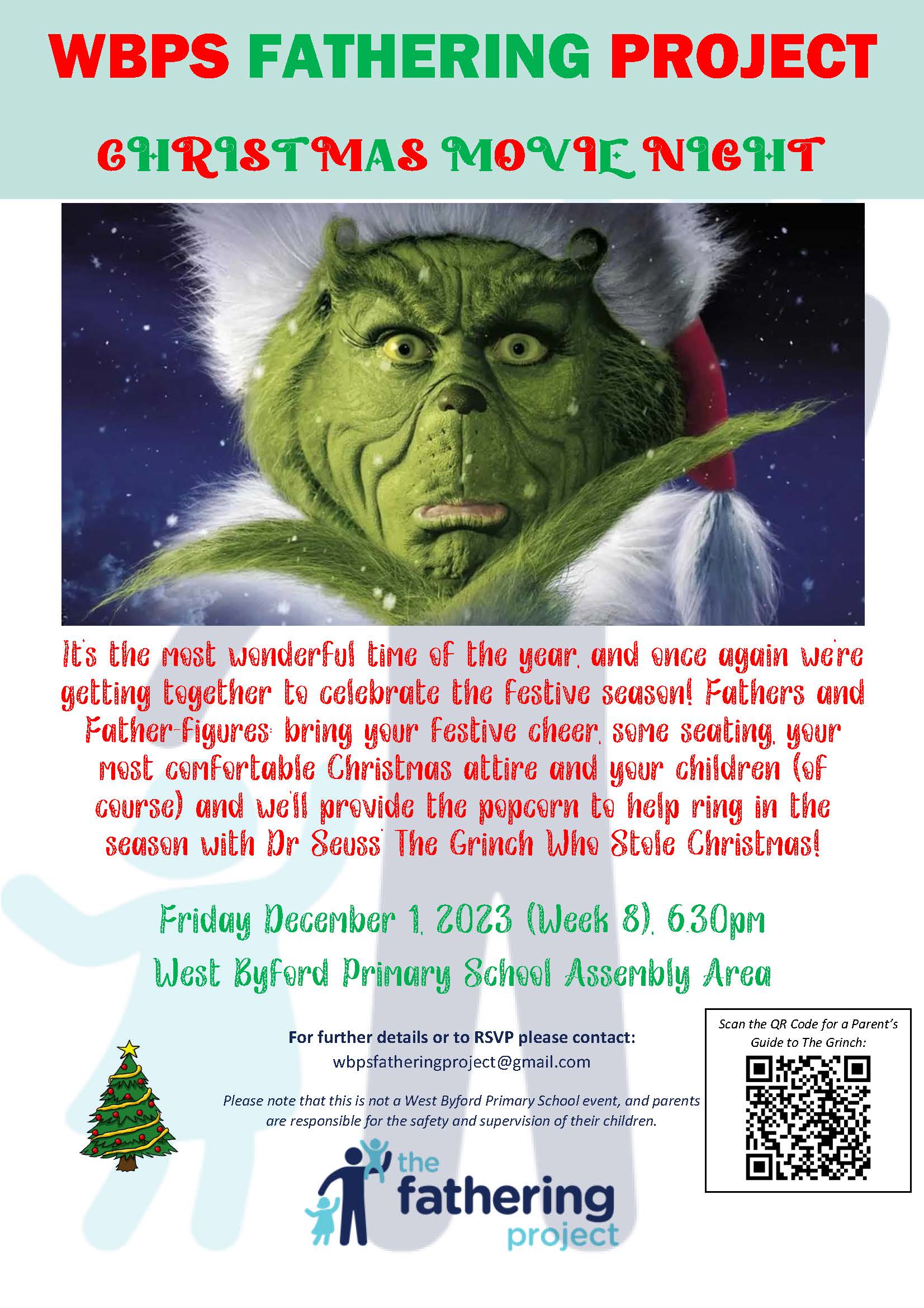 The Fathering Project Christmas Movie Night